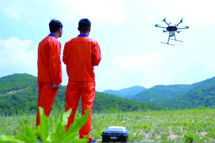 细水乡无人机倾斜摄影巡检拍摄